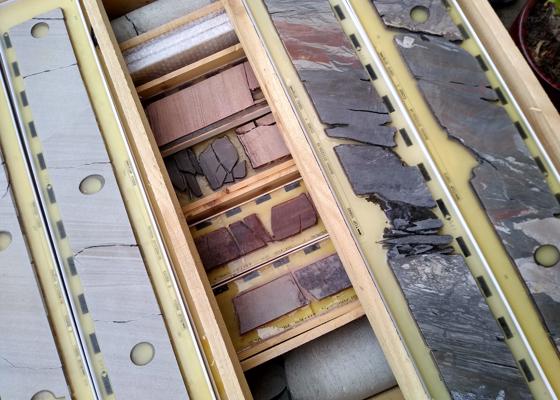 N Sea Core Image
